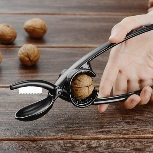 Nut Cracker Stainless Steel Almond Walnut Sheller Clip Tool Clamp Plier Nut Opener Kitchen Tools Cutter Pecan Hazelnut Filbert