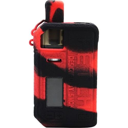SMOK Fetch pro 80W Silicone Cover Case skin and Rubber Sleeve sticker wrap for Vape SMOK Fetch pro TC Box mod Shield