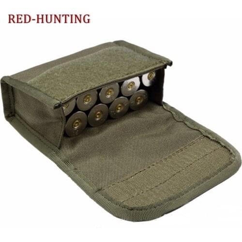 Combat Rifle Accessory Bag Tactical Molle Ammo Pouches Hunting Airsoft 10 Rounds Bullet Pouch