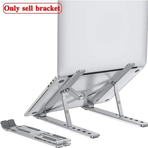Universal Foldable Desktop Computer Holder Lazy People Plastic Laptop Stand Notebook Support Rack for Apple Huawei Xiaomi