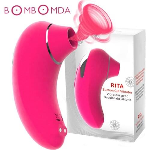 Sucker Vibrator For Women Nipple Sucking Vibrating Blowjob Clitoris Stimulator Vibrator Erotic Shops Adult Sex Toys For Women