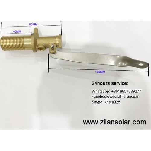 1/2" assistant tank switch valve with twisted arm