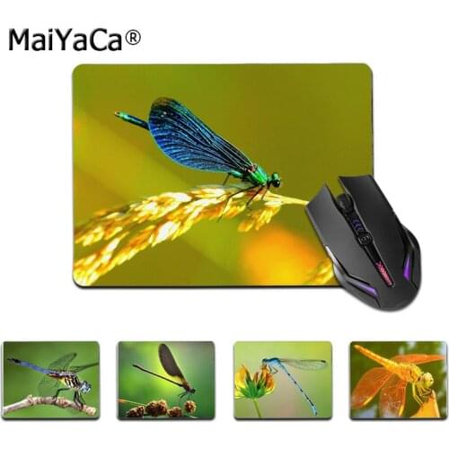 Maiyaca Top Quality beautiful dragonfly Comfort Mouse Mat Gaming Mousepad Top Selling Wholesale Gaming Pad mouse