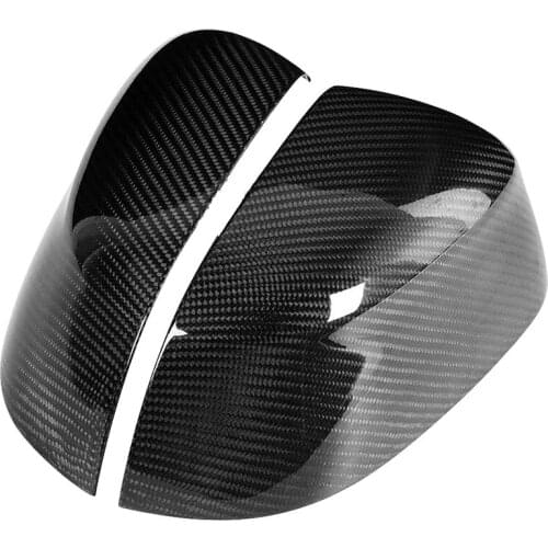 Carbon Fiber Rear View Mirror Cover, Car Side Mirror Cap Cover Fit For BMW X3 G01 X4 G02 X5 G05 X7 2018 2019 2020