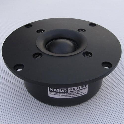 2PCS original KASUN QA-2101F silk film antimagnetic 4 inch super tweeter unit impedance 8 ohm power 60W