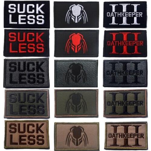 3D Embroidered Iron Warrior Iron Queen Embroidered Armband Badge Black Warrior Patch Clothing Personality Accessories 7.6*5CM