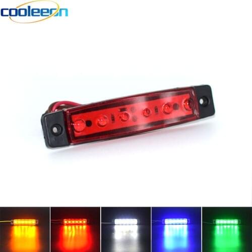 4pcs LED Lights for Truck Cars Signal Lamp 12V 24V Lorry Decor Lighting Blue White Yellow Green Red Colors Waterproof LED Bulbs