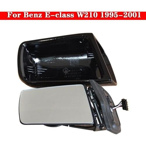 Auto Car Outside Rearview For Mercedes-Benz E-class W210 1995-2001 Rear View Lens Mirror Exterior Turn Signal Mirror Assembly