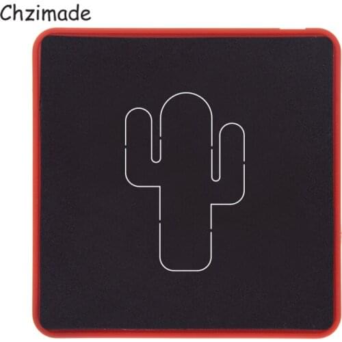Chzimade Cactus Shaped Wooden Leather Cutting Dies Craft Diy Template Knife Punching Tool Cutting Mould Cutter Tools