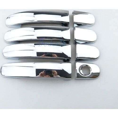 Door Handle Bowl Insert Grab Holder Trim Chrome Car Styling 2012 2013 2014 2015 2016 2017 2018 For Ford Ranger T6 T7 Accessories