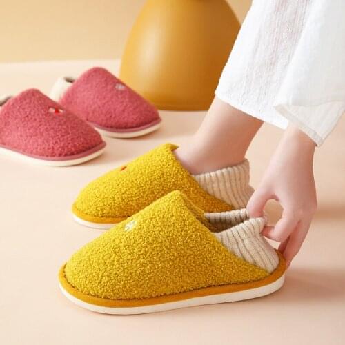 Moonson Shoes Cotton Slippers Women Autumn Winter Bag and Postpartum Soft Sole Winter Pregnant Women Home Home Slippers