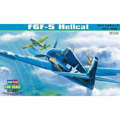 Hobbyboss 80339 1/48 Scale F6F-5 Hellcat Model Kit
