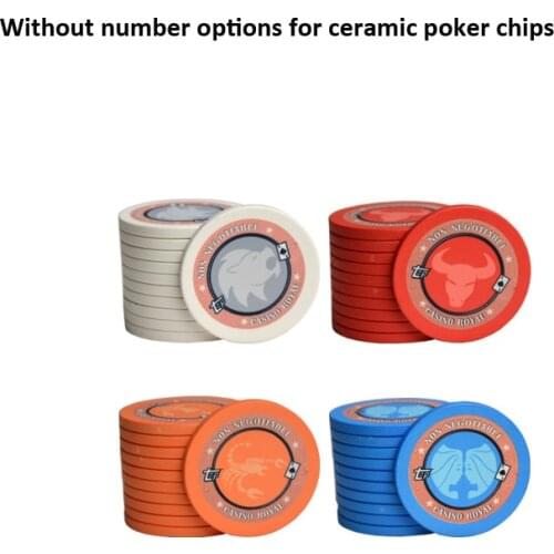 39mm Ceramic Poker Chips