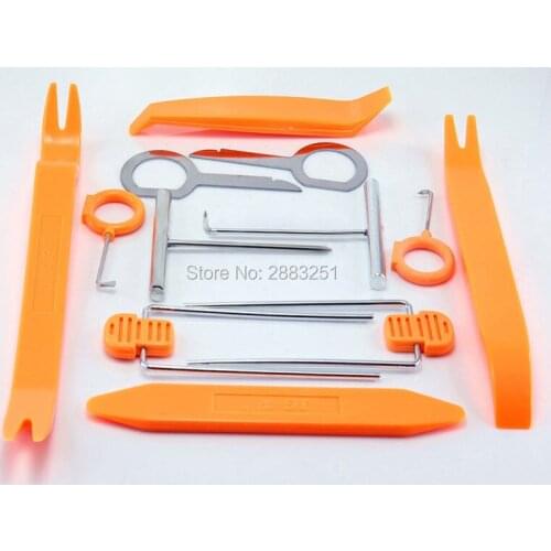 12pcs Professional Vehicle Dash Car Door Remove Install Pry Kit Repairing Tools for KIA sportage rio sorento cerato k2 Soul ceed