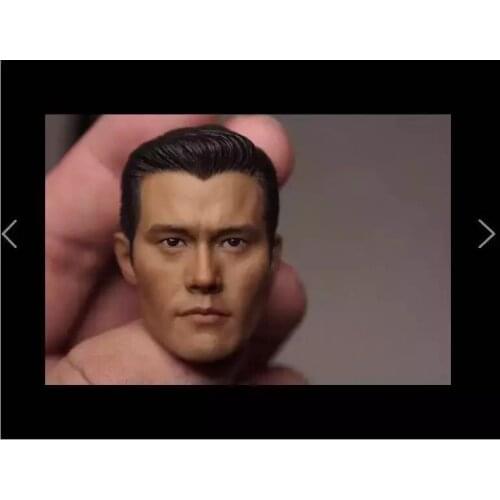 New 1/6 Scale Lee Byung-hun T1000 Head Sculpt For Hot Toys Figure Body for 12" Action Figure doll Toys soldier model