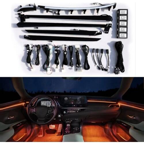 Upgrade 64 colors For Lexus Ambient light lamp For ES ES200/300H NX RX 2018-2020 Atmosphere Advanced Light Decoration lamp