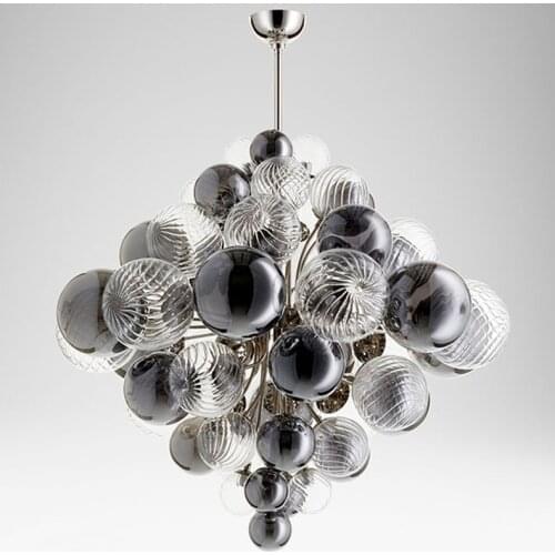 Postmodern living room lamp creative bedroom dining room chandelier designer personality creative bubble ball lamp