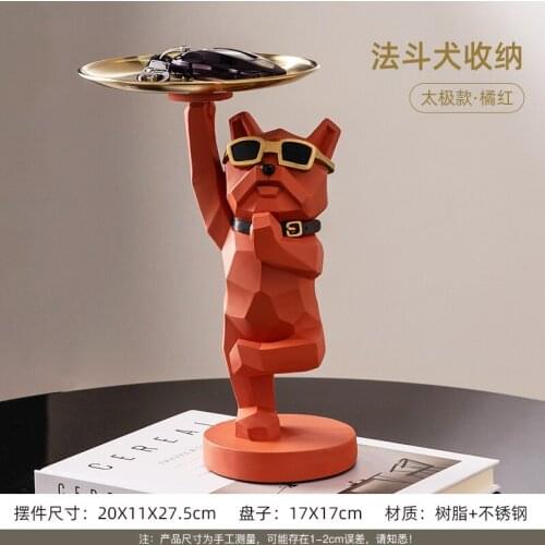 Nordic Style Simple Modern Desktop Key Tray Ornaments Gathering Home Entrance Entrance Shoe Cabinet Cute Bauble