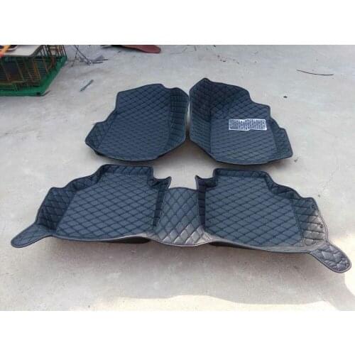 Custom special floor mats for Right / Left Hand Drive Peugeot 5008 5seats 2018-2017 durable waterproof car carpets,Free shipping