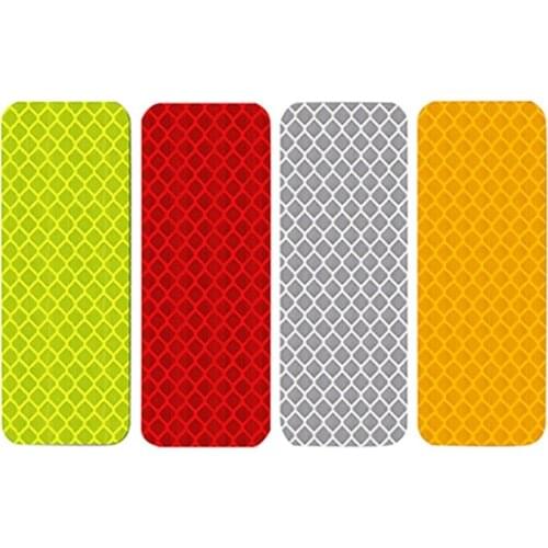 2019 Safety Reflective Warning Strip Tape Car Bumper Reflective Strips Secure Reflector Stickers Decals Car Styling