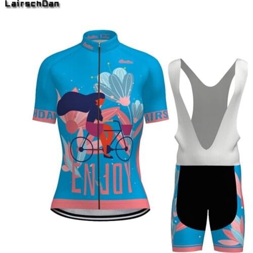 SPTGRVO Pro Women Cycling Set MTB Bike Clothing Women Road Racing Bicycle Clothes Ropa Ciclismo Cycling Wear Cycling Jersey Set