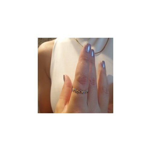 SembolGold Evil Eye Gold Ring 14k Infinity Design Enamel Fashion Love Gift Ring For Women For Fashion Women Accessories