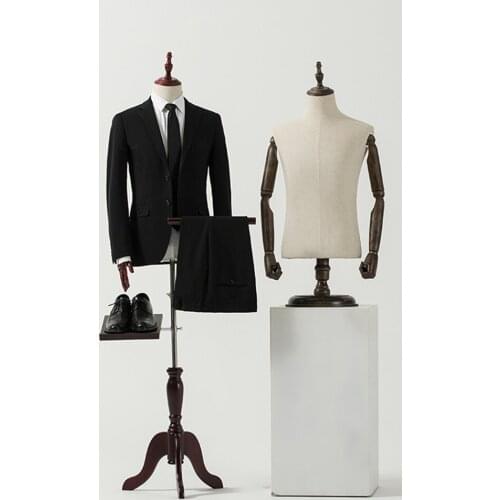 2style Color Sewing Female Hand Mannequin Full Body Wood Base Dress Model,Jewelry Flexible Women,Adjustable Rack,Doll D375