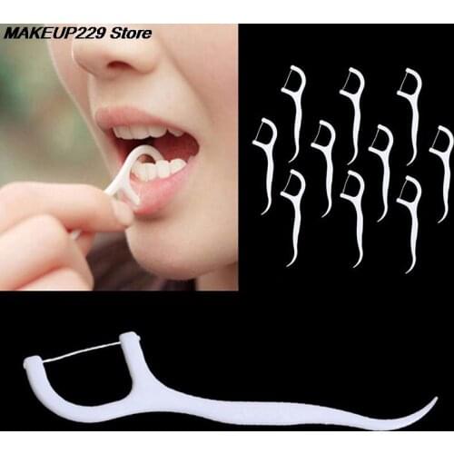 20/50/100pcs Dental Water Floss Oral Teeth Pick Tooth Picks Dental Flosser Oral Hygiene Dental Sticks ABS Floss New