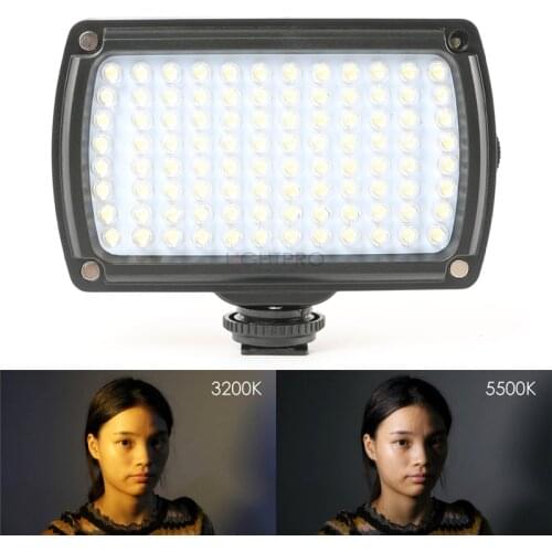 96 LED 9W Photo Camera Video Hotshoe LED Lamp 850Lux Lighting with USB Cable for Canon Nikon Camcorder DSLR Wedding