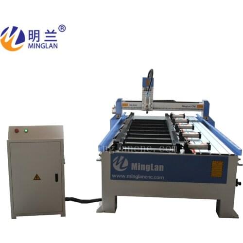 Automatic fixture 1325 1530 cnc milling machine guardrail cnc router for MDF PVC cutting machine
