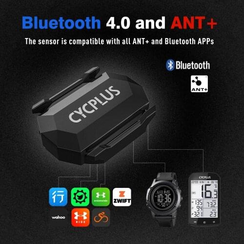 50PC/Lot CYCPLUS C3 Speed Cadence Sensor Wireless Speedometer GSP Bicycle Computer Waterproof ANT+ Bluetooth Bike Accessories