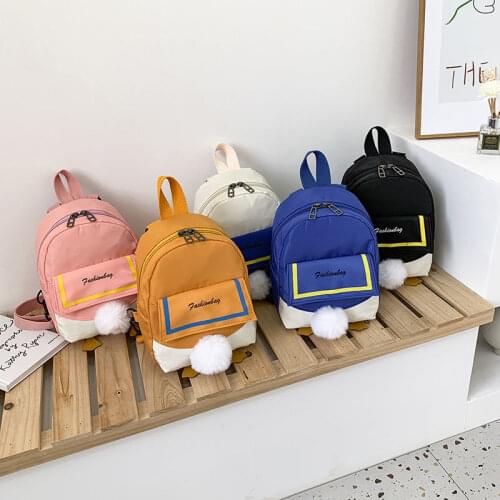 Kindergarten Baby Backpack Cute Boys and Girls Bag Trendy Kids Mini Children Schoolbag Backpack