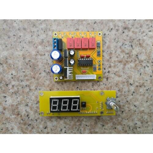 HIFI PGA2311 Preamp Board Kit Volume Control Aluminum Remote 4 Way Audio Input