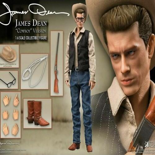 SA0088 1/6 James Dean Collectible 12" Action Figure Cowboy Ver. Model In Stock