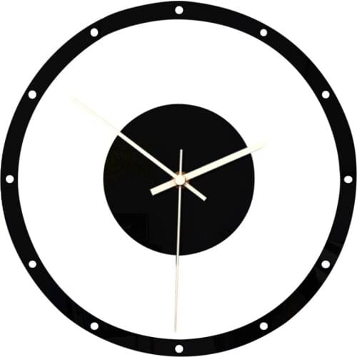 Nordic New Fashion Simple Silent Wall Clocksfor Home Decor Pure Transparent Wall Clock Quartz Modern Design Timer reloj de pared