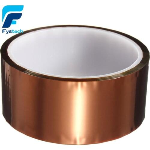 New 40mm x 30m Adhesive Tape High Temperature Heat Resistant Polyimide tape 260-300 Degree for Electronic Industry