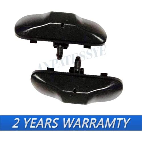 2Pcs 5M0 955 985C Windshield Washer SPRAY Nozzles JET For Golf GTI Jetta Mk5 6 Passat Touran Tiguan Touareg For Superb