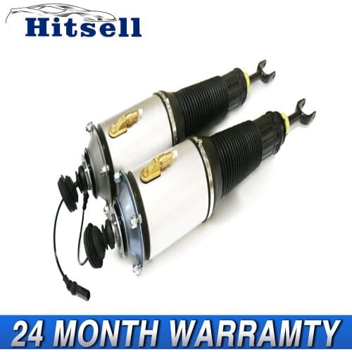 2pcs For Audi A8 D3 S8 Quattro Front Air Shock Absorber Air Suspension Air Shock Strut Case 4E0616039AF 4E0616040AH