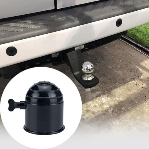 Universal 50mm Tow Bar Ball Cover Cap Towing Hitch Caravan Trailer Protect Car Truck Tow Ball Cover Cap Towball Protector
