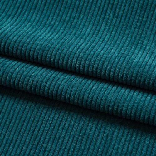 Olive green "corduroy" velvet narrow rib knitted thin fabric, half-meter, yellow, pink, white, beige, black, red, blue and gray