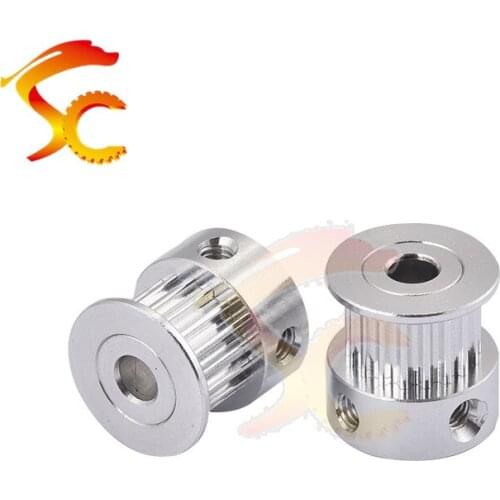 S2M 18 teeth Aluminum Alloy Timing Pulleys bore 4mm for belt width 6mm CNC Engraving Machine Automatic equipment Accessories