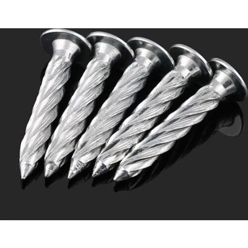 Stainless steel thread self-tapping nail pressure explosion galvanized spiral cement steel nail 10PPcs nailer Nagler Tacker 1Pcs