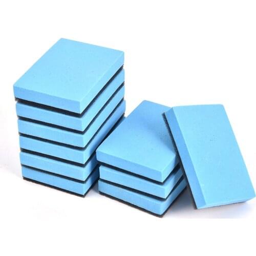 10 pcs/set Car Ceramic Coating EVA Sponge Glass Nano Wax Coat Applicator Pads for Car Goods Crystal-plated sponge