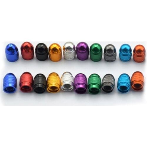 CARPRIE 4 pieces Aluminum auto Tire caps Bullet Car Truck Air Port Cover Tire Rim Valve Wheel Stem Caps drop shipping