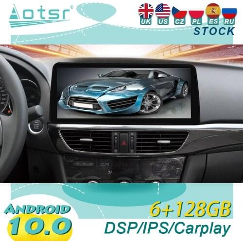 Android 10.0 For Mazda Atenza 2014-2016 Car GPS Navigation Stereo DVD Player Streaming Media Multimedia Player Head Unit