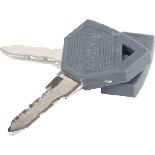 FREE SHIPPING FOR 10pc For Yanmar For JOHN DEERE Tractor Ignition Keys 198360-52160 1A7880-52100 EX450 EX2900