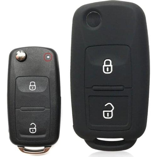Key Case for Vw Golf 4 5 6 Jetta Passat Polo Caravelle Bora Altea Touran Sharan Touran 2015 Key Cover for Vw Skoda Octavia A5 LL