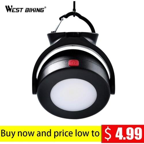 WEST BIKING Outdoor Camping Tent Accessory Lamp Tent Emergency Light Bulb Night Light No Battery Included Portable Travel Tools