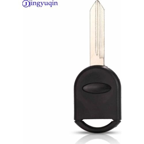 Jingyuqin 10ps No Chip Car Transponder Key Shell Cover Case For Ford Lincoln Mercury Key Blank Case (can install chip)