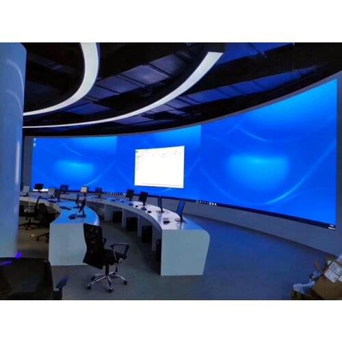 Curve LED Display Panel P3.9 Indoor 500X500/500x1000mm Aluminium Cabinet Full Color Surface Led Screen
